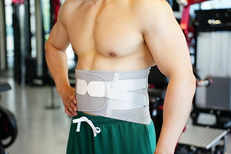 White Lumbar Support Belt best