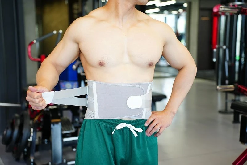 White Lumbar Support Belt factory