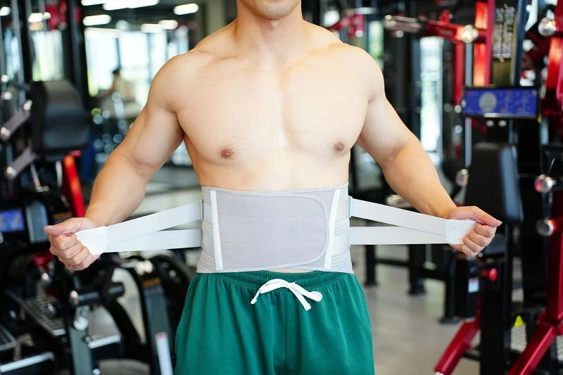 White Lumbar Support Belt price